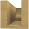 Ekena Millwork 4in. W x 4in. H x 12in. L Garner Woodgrain TimberThane Rafter Tail, Primed Tan RFTUR04X04X12GARRCPR - alternate 3